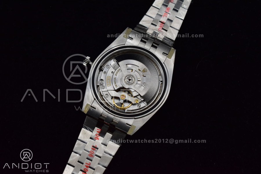 DateJust 41 126334 Clean 1:1 Best Edition 904L Steel Blue Stick Dial on Jubilee Bracelet 3235 