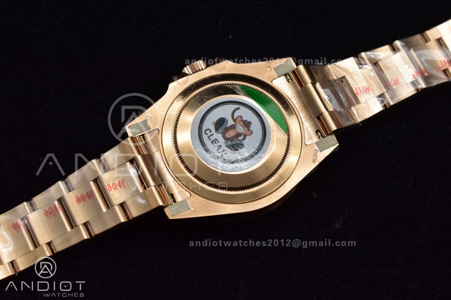 GMT-Master II 126715CHNR Black/Red Ceramic Clean Factory Best Edition on SS/RG Bracelet DD3285 CHS
