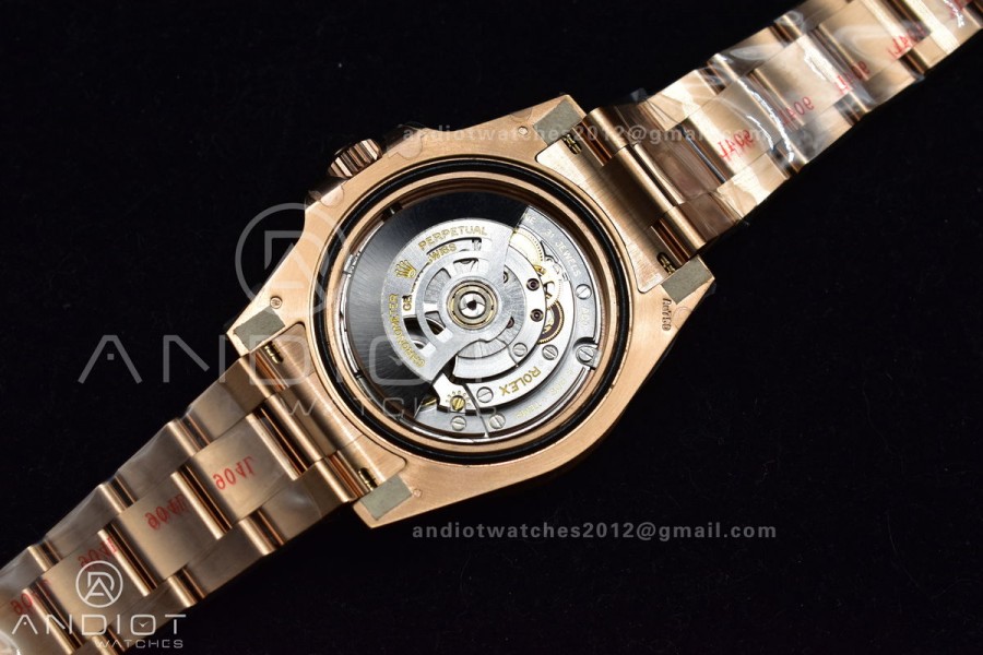 GMT-Master II 126715CHNR Black/Red Ceramic Clean Factory Best Edition on SS/RG Bracelet DD3285 CHS