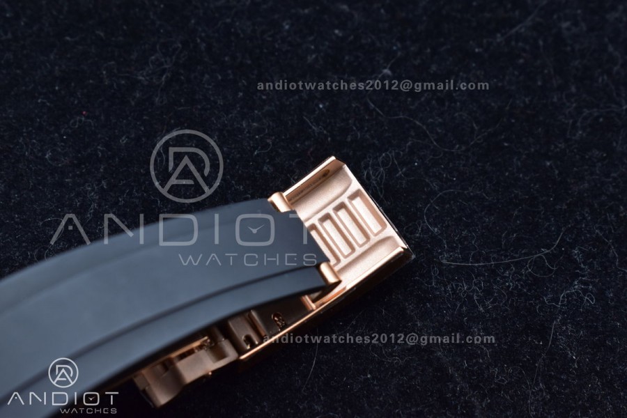 Yacht-Master 126655 VSF 1:1 Best Edition Black Ceramic Bezel on Oysterflex Rubber Strap VS3235