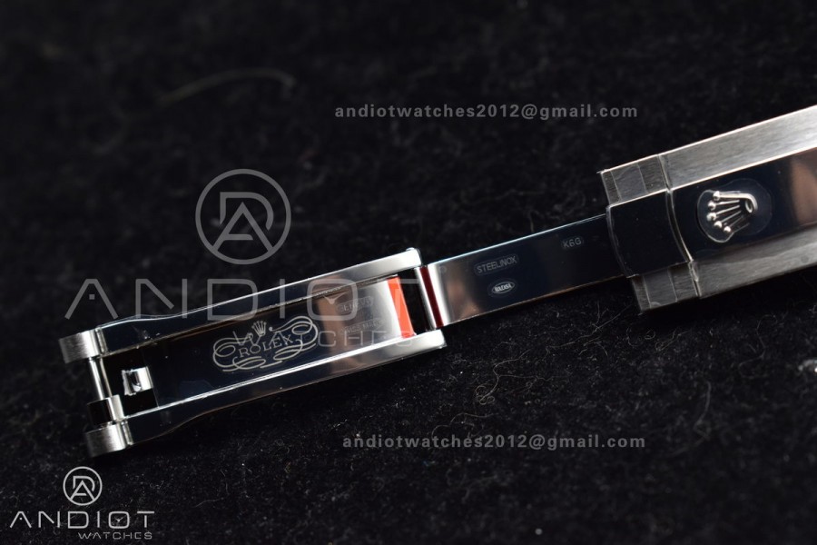 DateJust 41 SS 126334 VSF 1:1 Best Edition 904L Steel Gray Dial Green Roman on Jubilee Bracelet VS3235