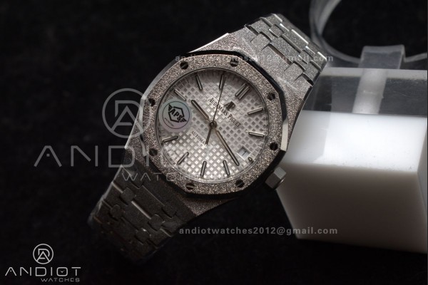 Royal Oak 37mm 15454 Frosted SS APSF 1:1 Best Edit...