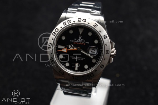 Explorer II 42mm 226570 904L SS C+F 1:1 Best Editi...