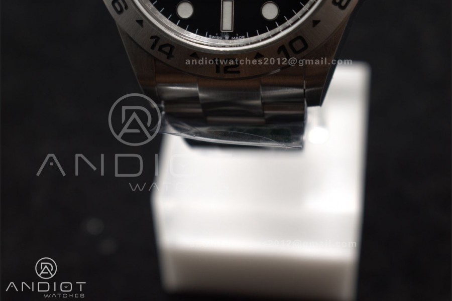 Explorer II 42mm 226570 904L SS C+F 1:1 Best Edition Black Dial on Bracelet VR3285 CHS