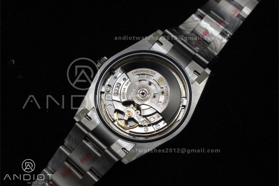 Oyster Perpetual 124300 41mm Clean 1:1 Best Edition 904L Steel Yellow Dial VR3230