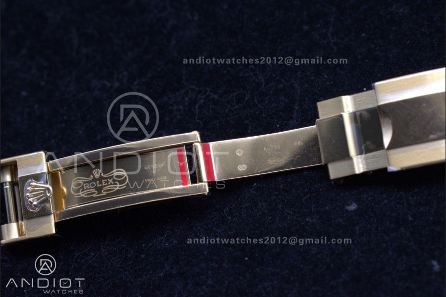 GMT Master II 126718 GRNR Clean 1:1 Best Edition Black Dial on YG Jubilee Bracelet DD3285 CHS