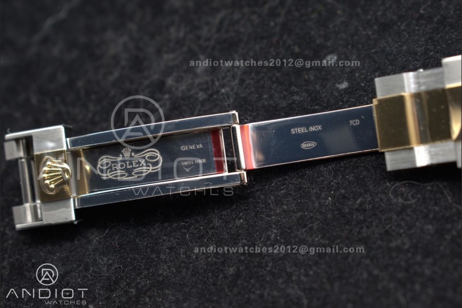 Daytona 116503 Clean 1:1 Best Edition White Dial Arabic Markers on SS/YG Bracelet SA4130 V2