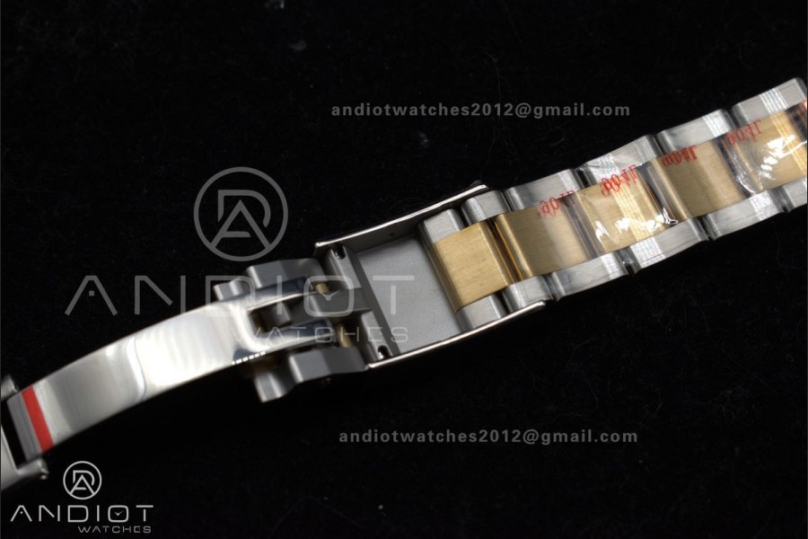 Daytona 116503 Clean 1:1 Best Edition White Dial Arabic Markers on SS/YG Bracelet SA4130 V2