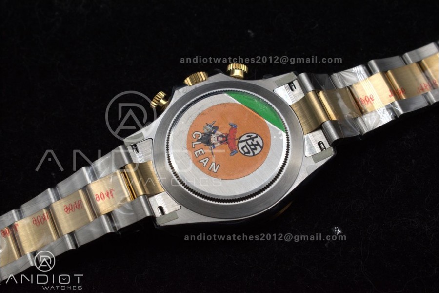 Daytona 116503 Clean 1:1 Best Edition White Dial Arabic Markers on SS/YG Bracelet SA4130 V2