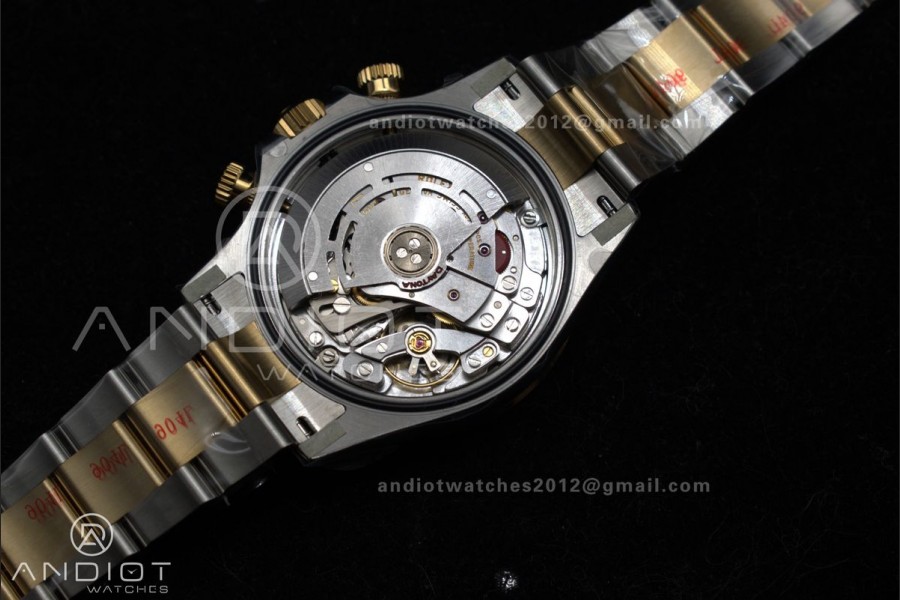 Daytona 116503 Clean 1:1 Best Edition White Dial Arabic Markers on SS/YG Bracelet SA4130 V2