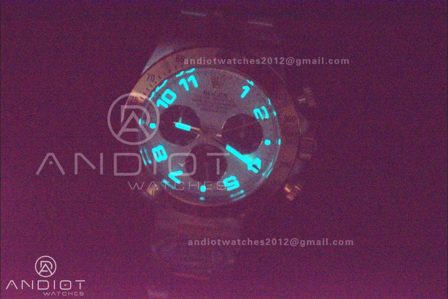 Daytona 116503 Clean 1:1 Best Edition White Dial Arabic Markers on SS/YG Bracelet SA4130 V2