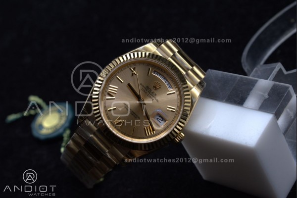 DayDate 40 RG GSF Gain Weight Gold Roman Dial on P...