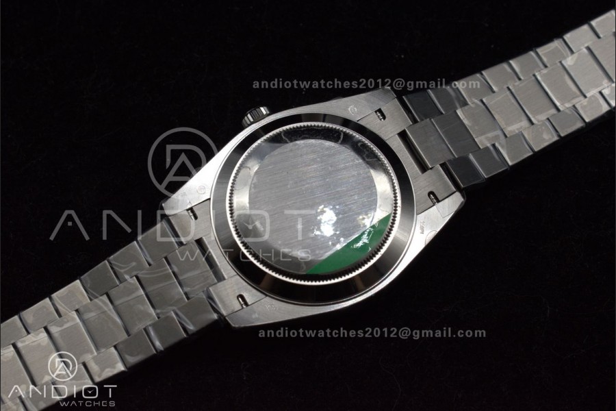 DayDate 40 SS GSF Gain Weight Black Crystal Dial on President Bracelet A2836