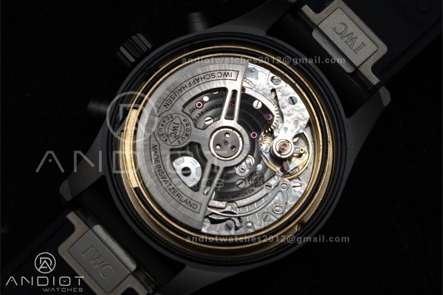 2023 TW Factory Best 1:1 / IWC Chronograph IW388106 Mercedes-AMG Petronas FORMULA ONE TEAM Black