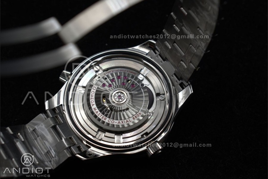 Seamaster Diver 300M Nekton VSF 1:1 Best Edition Black Dial on SS Bracelet A8806