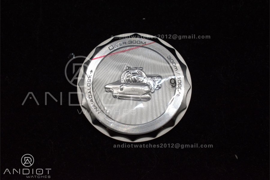 Seamaster Diver 300M Nekton VSF 1:1 Best Edition Black Dial on SS Bracelet A8806