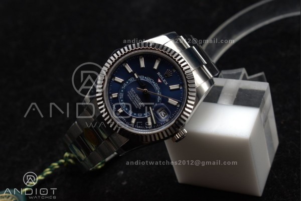 Sky-Dweller 326934 904L SS ZF 1:1 Best Edition Blu...