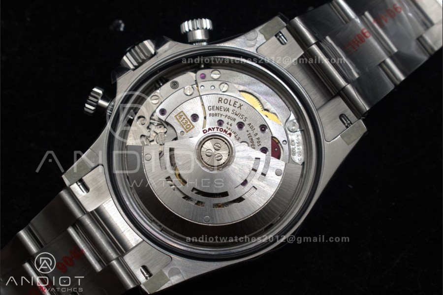 Daytona 116500 ZF 1:1 Best Edition 904L SS Case and Bracelet White Dial SH4130