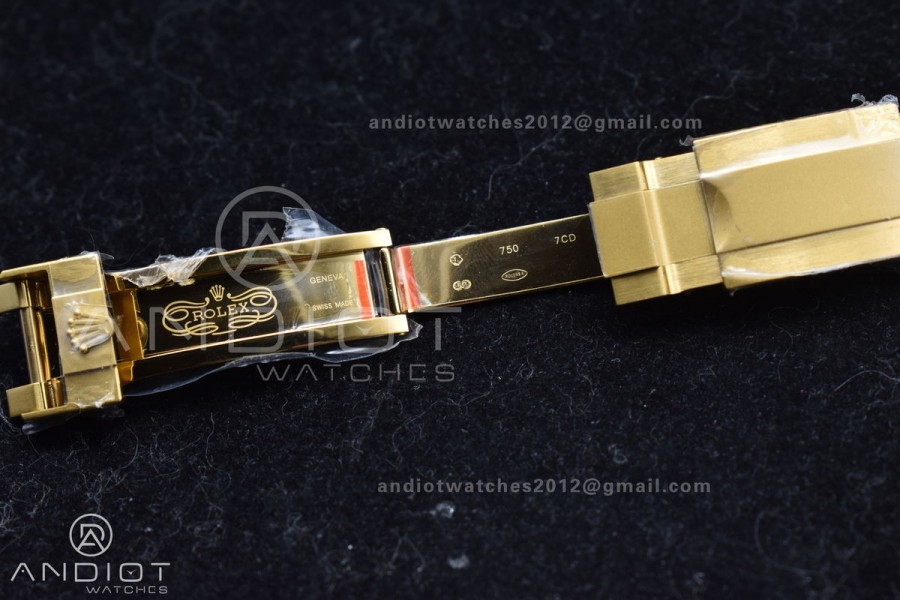 Daytona YG ADGF Best Edition YG/Black Dial on YG Bracelet A7750