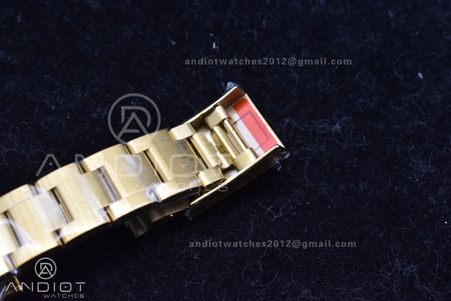 Daytona YG ADGF Best Edition Green/YG Dial on YG Bracelet A7750