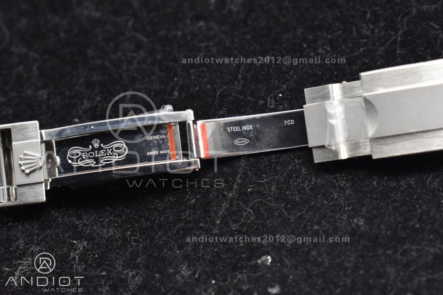 Daytona SS ADGF Best Edition Black/Orange Dial on SS Bracelet A7750