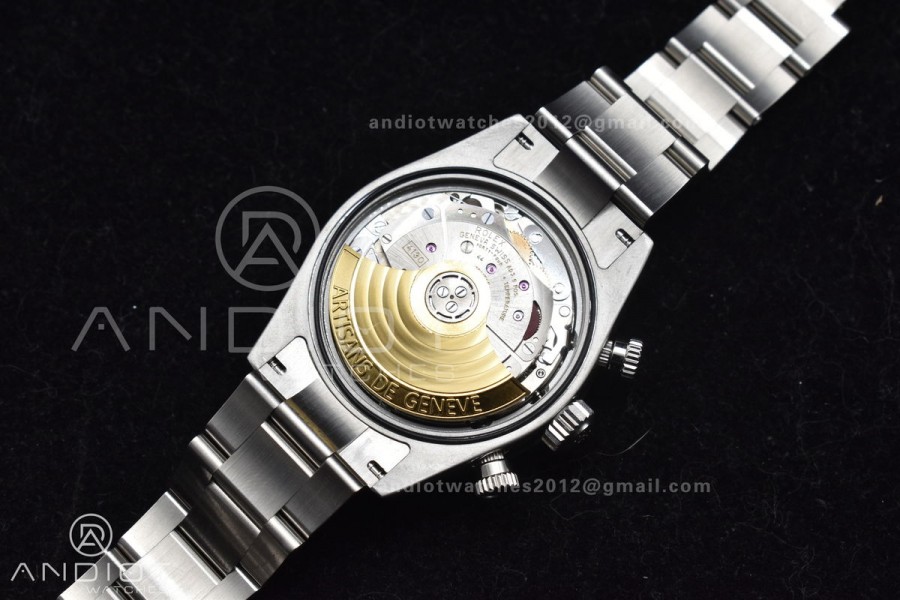 Daytona SS ADGF Best Edition Black/Orange Dial on SS Bracelet A7750