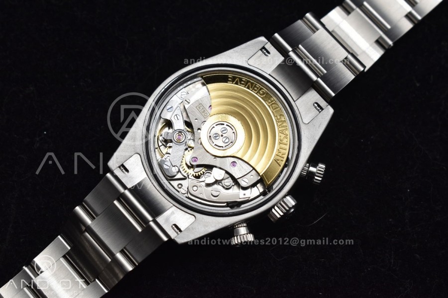 Daytona SS ADGF Best Edition Black/Orange Dial on SS Bracelet A7750