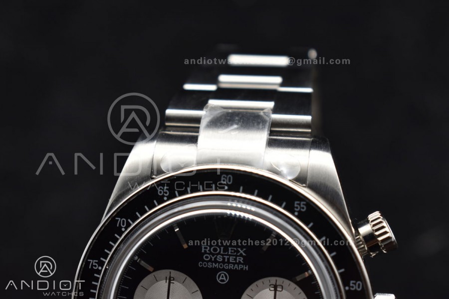 Daytona SS ADGF Best Edition Black/White Dial on SS Bracelet A7750