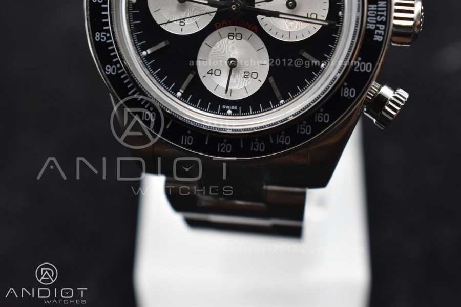 Daytona SS ADGF Best Edition Black/White Dial on SS Bracelet A7750