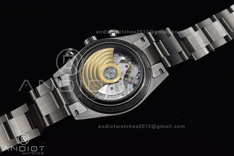Daytona SS ADGF Best Edition Black/White Dial on SS Bracelet A7750