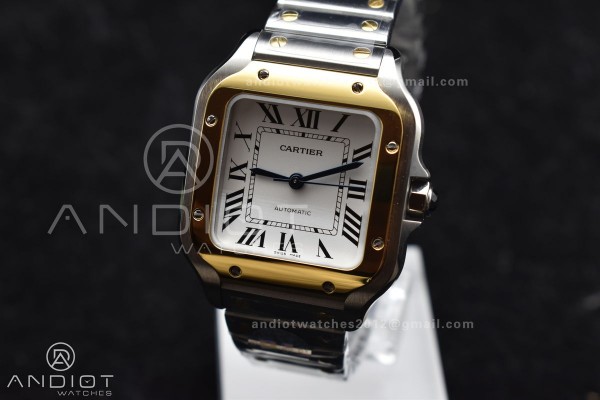 Santos de Cartier 35mm SS/YG BVF 1:1 Best Edition ...