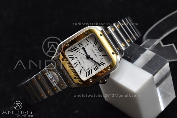 Santos de Cartier 35mm SS/YG BVF 1:1 Best Edition ...
