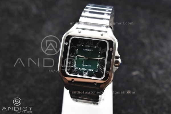 Santos de Cartier 40mm BVF 1:1 Best Edition Green ...
