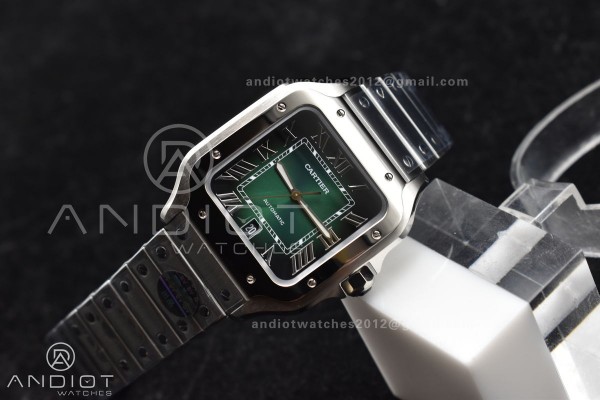 Santos de Cartier 40mm BVF 1:1 Best Edition Green ...