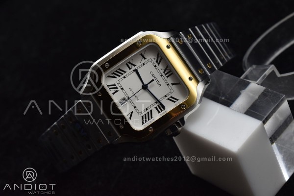 Santos de Cartier 40mm SS/YG BVF 1:1 Best Edition ...