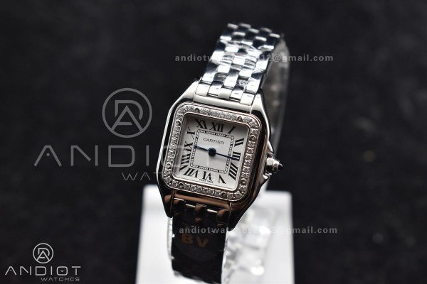 Panthère 22mm BVF 1:1 Best Edition SS White Dial ...