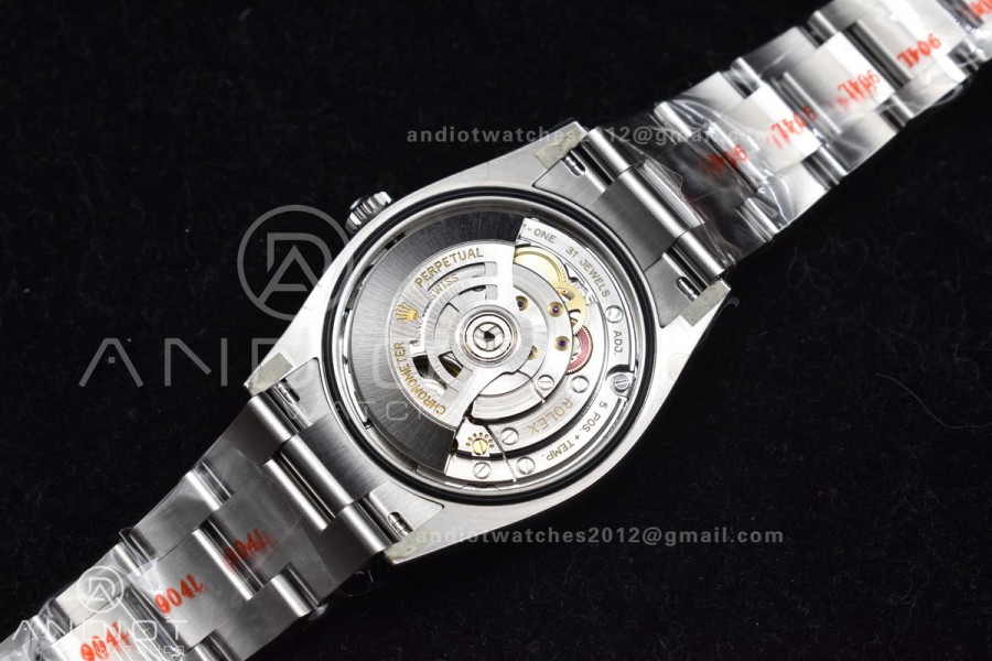Oyster Perpetual 126000 36mm Clean 1:1 Best Edition 904L Steel Silver Black VR3230