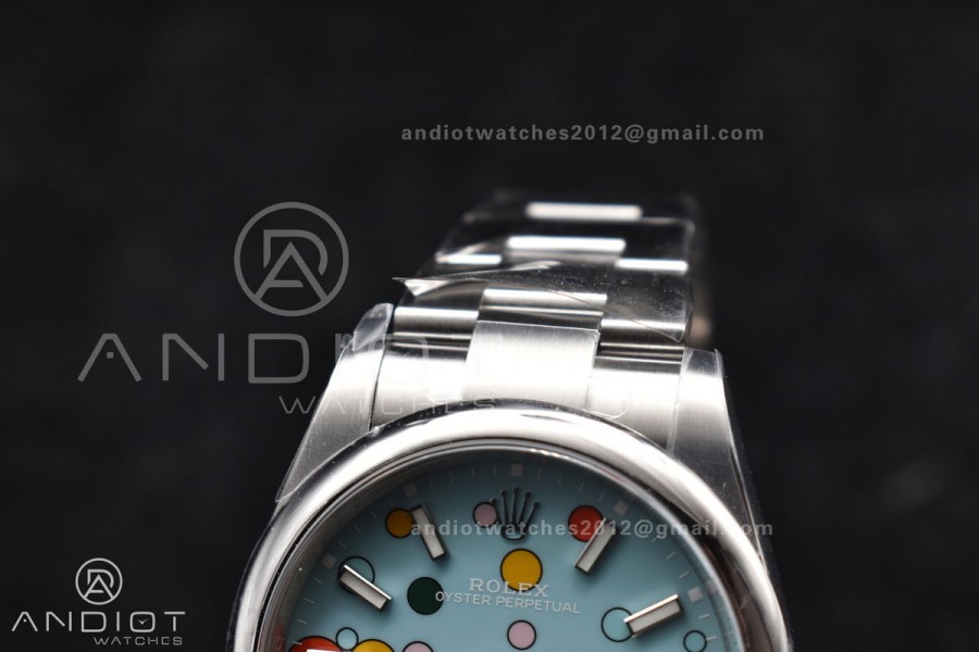 Oyster Perpetual 124300 41mm Clean 1:1 Best Edition 904L Steel Celebration Dial VR3230