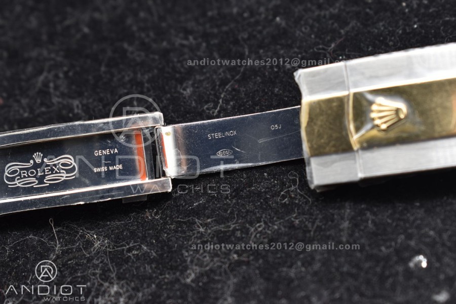 Skydweller SS/YG Noob Best Edition White Dial On SS/YG Bracelet A23J