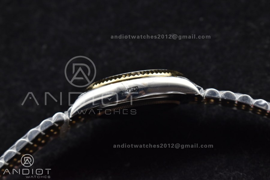Skydweller SS/YG Noob Best Edition White Dial On SS/YG Bracelet A23J