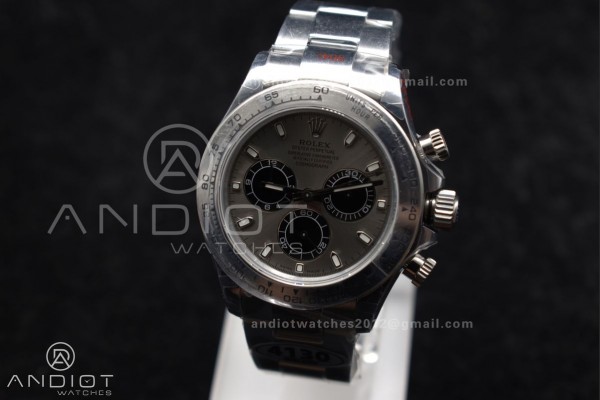 Daytona 116509 QF 1:1 Best Edition Grey Dial on SS...