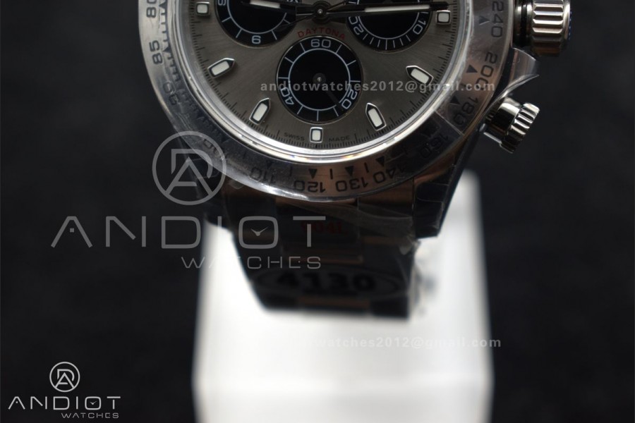 Daytona 116509 QF 1:1 Best Edition Grey Dial on SS Bracelet SA4130