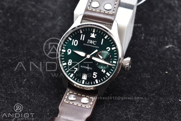 Big Pilot Real IW500901 ZF Best Edition on Brown L...