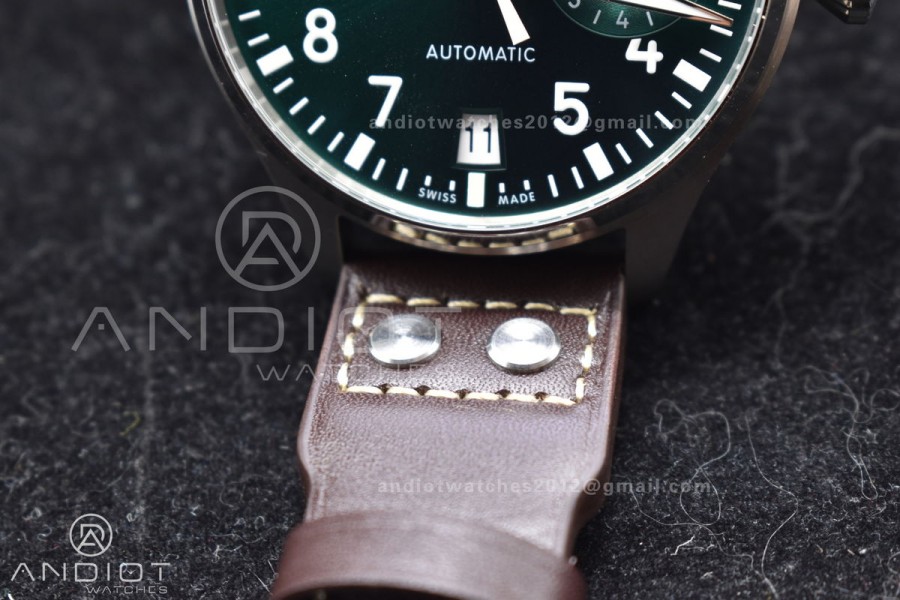 Big Pilot Real IW500901 ZF Best Edition on Brown Leather Strap A51110