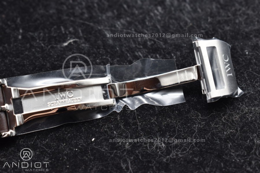 Big Pilot Real IW500901 ZF Best Edition on Brown Leather Strap A51110