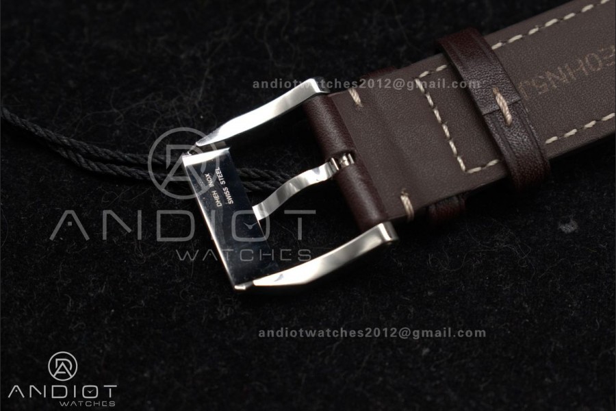 Pilot Mark XX IW328205 ZF 1:1 Best Edition Green Dial on Brown Leather Strap A32111