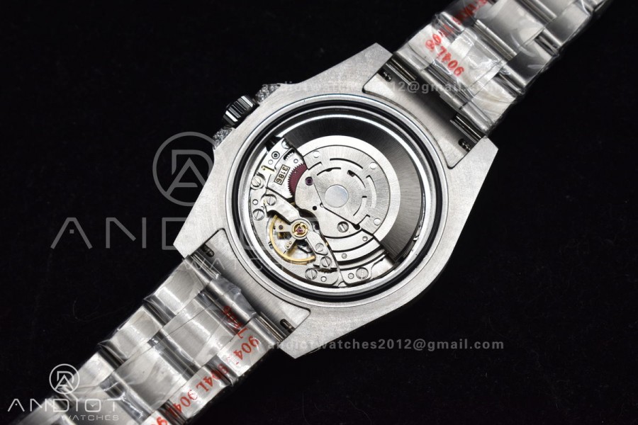 GMT 40mm Full Diamonds SS AMGF Best Edition Diamond Dial On Bracelet On VR3186