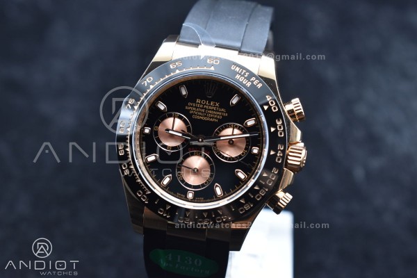 Daytona 116518 APSF 1:1 Best Edition Black/RG Dial...