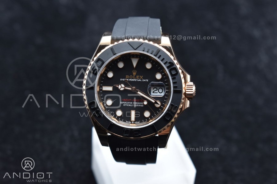 Yacht-Master 126655 ARF 1:1 Best Edition on Oysterflex Strap VR3235 (Gain Weight)