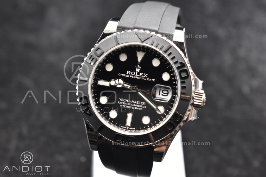 Yacht-Master 226659 ARF 1:1 Best Edition on Oysterflex Strap VR3235 (Gain Weight)